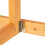 Rechteckiger Klapptisch aus Holz 8