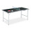 Black table tennis table with accessories 1