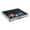 Black table tennis table with accessories 6