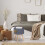 Round stool with table function 2