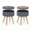 Round stool with table function 6