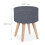 Round stool with table function 4