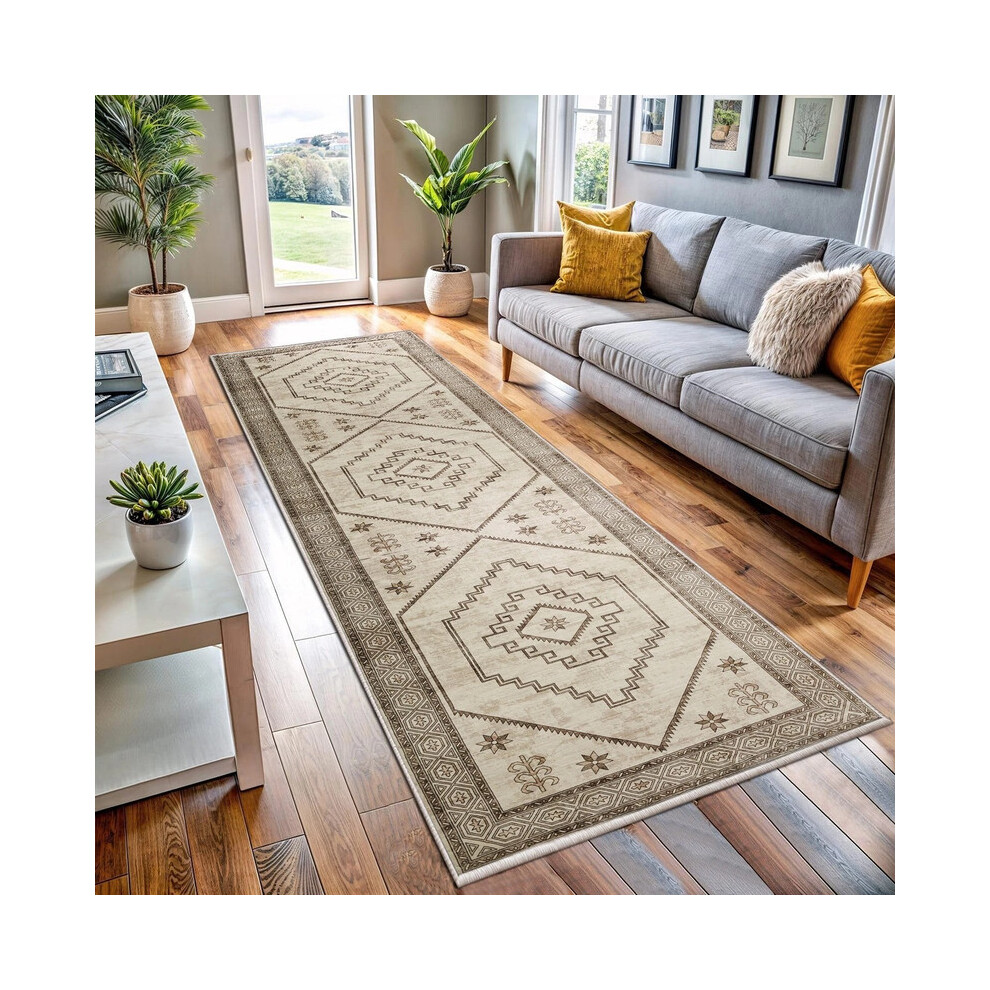 Imperial Rooms (Radiant) Traditional Runner Rugs 80X300cm- Extra Large Rugs For Kitchen & Hallways