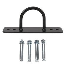 Battle Ropes Anchor Wall Mounting Hook Iron 300KG Capacity Wall/Ceiling Mount Bracket For Fitness Boxing Equipment