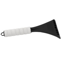 Portable Car Ice Scraper with EVA Handle, 27cm Black Snow Shovel