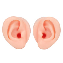 Silicone-Ohrpiercing-Übungsmodell Hellhäutig 60x50x43mm