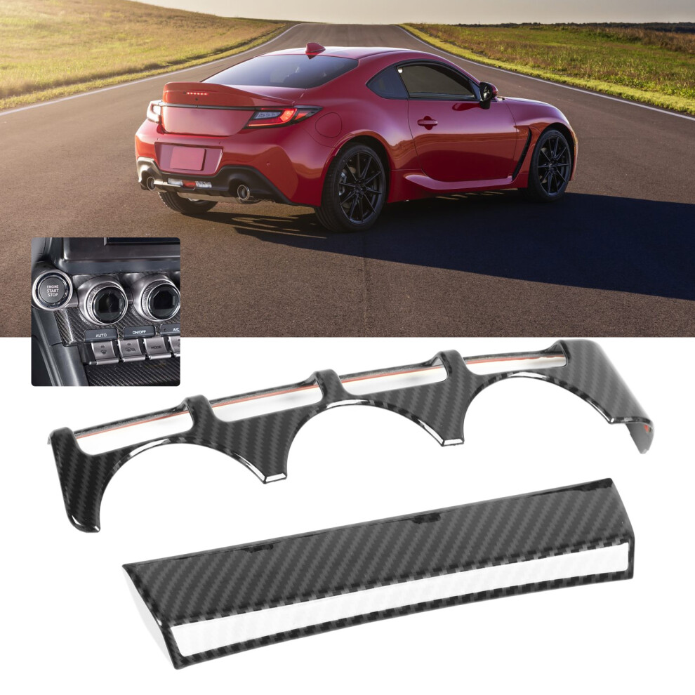 Ac Switch Control Panel Trim For Subaru Brz Zn8 Zd8 2022+ Carbon Fiber Style 8111354052255