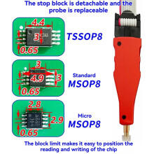 Chip Burning Probe TSSOP8 Burn Write Probe For TSSOP8 Chip Download