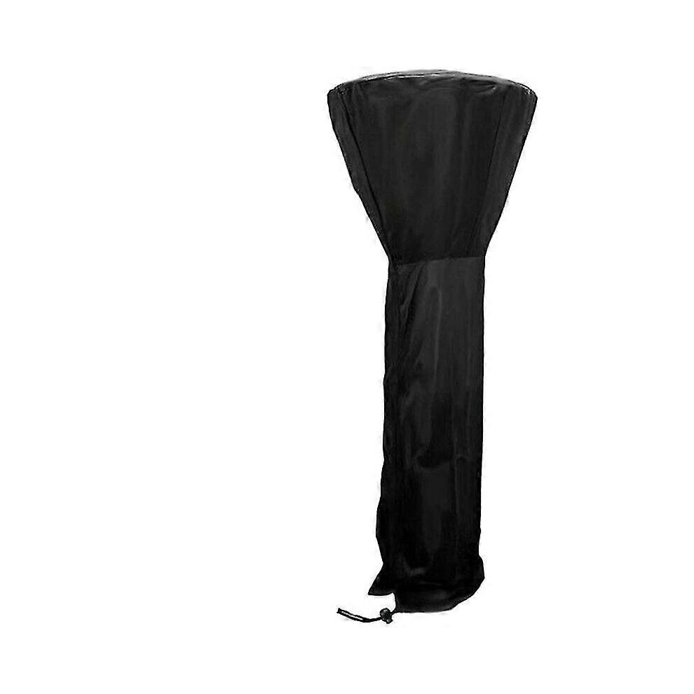 Protective Cover For Patio Heater, Waterproof, 226 X 85 X 48 Cm, Made Of 210D Oxford Fabric, For Patio Heaters Black