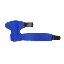 Blaue Daumen- und Fingerorthese für die rechte Hand, 9,1x3,7x3,7 Zoll