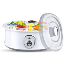 Yoghurt Maker 20W Compact Yoghurt Fermentation Machine 1.5L With 7 Glass Containers Intelligent Constant Temperature