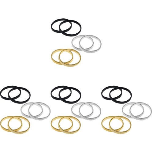 12 Paar Elastische Armbänder Für Hemd 1