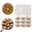 Durable ABS Meatloaf Press - Make Round Meatballs Easy to Clean 9-Grids 6
