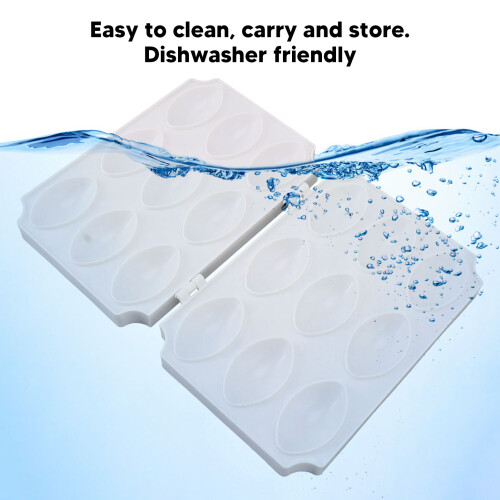 Durable ABS Meatloaf Press - Make Round Meatballs Easy to Clean 9-Grids 2