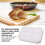 Durable ABS Meatloaf Press - Make Round Meatballs Easy to Clean 9-Grids 4