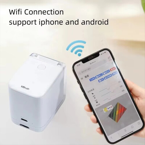 MBrush Mini Φορητός Εκτυπωτής Inkjet Χειρός Έγχρωμος Ασύρματος Εκτυπωτής 1