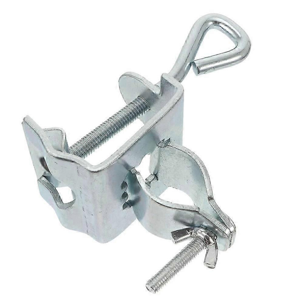 Heavy-duty umbrella clamp holder for benches, patios, parasols, fixed clamp, for beach, fishing, chair attachment