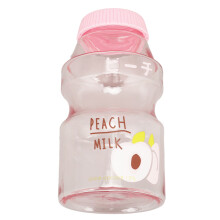 BPA-freie 16oz/480ml transparente Cartoon-Wasserflasche für Outdoor-Sportarten