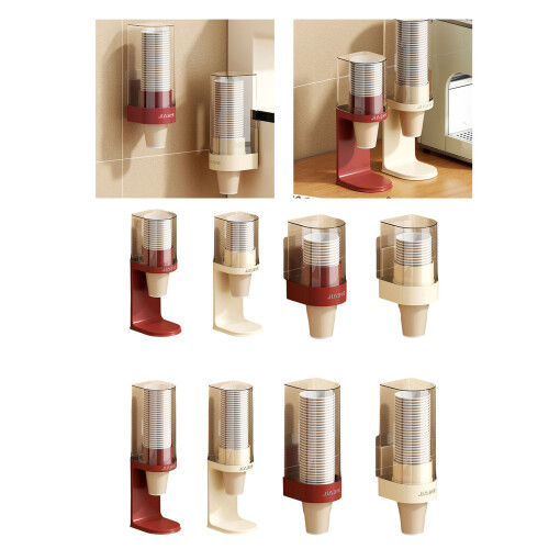 Paper Cup Dispenser Organizers Kitchen Storage Solution-S 4 2