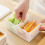 Sandwich Fruit Basket With Breathable Designs Storage-grey 6