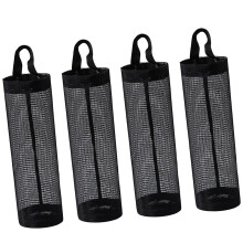 Compact Vertical Storage Bag Holder For Plastic Bags In-Black