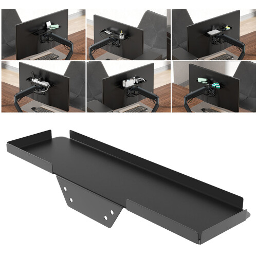 Screen Top Shelf for TV and Computer Screen Back Mount Rack 1