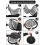Portable Flexible Foldable Lined Light Reflector Board-35CM 7