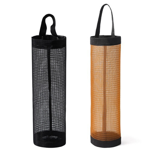 Compact Vertical Storage Bag Holder For Plastic Bags In-Black 1
