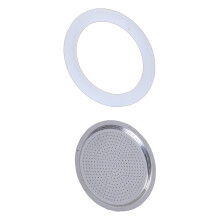 Espresso Maker Parts Stainless Steel Filter and Gasket-Style D