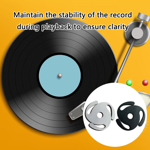 7Inch Recorder Adapter For Turntables Provides Stability-Black 2