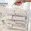Plastic Organizer Desktop Cosmetics and-White four layers 5