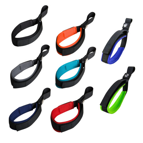 Adjustable Dog Leash Wrist Strap For Secure-Peacock Blue 2