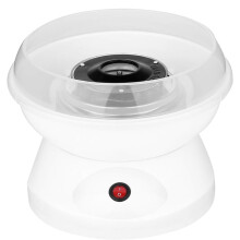 Automatic Mini Cotton Candy Machine 500W Electric, White, Home Use, Candy Floss Maker for Kids Parties