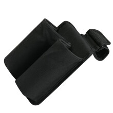 Heavy Duty Nylon Mic Carrying Case Microphone Holder For Handheld Dynamic And Wireless Mics Double Mic Storage