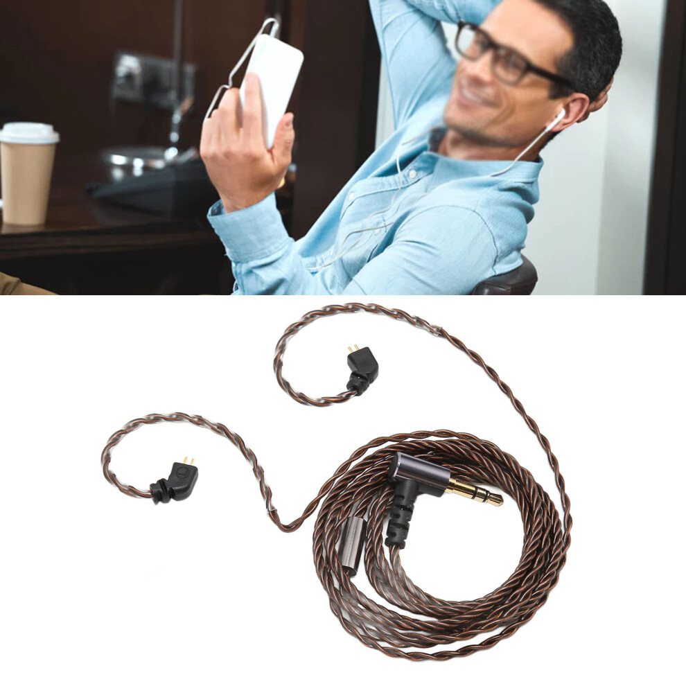 High-Resolution Earphone Cable 2 Pin 0.78Mm For Tfz Trn As10 As06 Zst 4931354071568