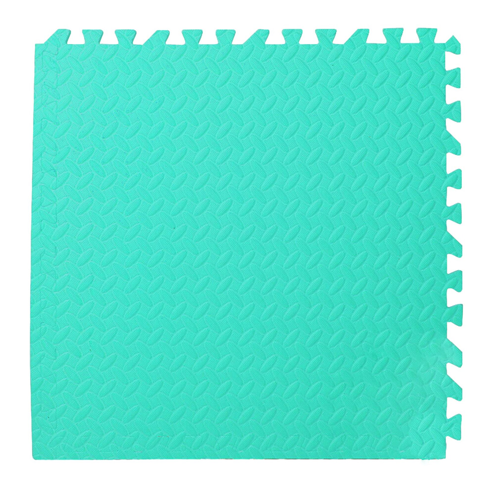 Soft Foam Flooring Tiles 100 Pieces Interlocking 30X30 Cm Colorful Jigsaw Puzzle Playmat For Home Gym Light/Green