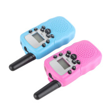 Kinder-Walkie-Talkie, Reichweite 3 km, Tragbares Zwei-Wege-Radio, Kompakt 14,5 cm