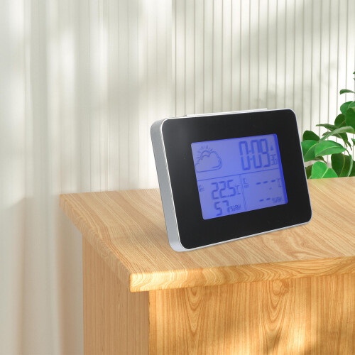 Multi Funktion Wetteruhr Temperatur Luftfeuchtigkeit 2