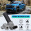 Motorcycle Headlight 12V H6 BA20D 4 COB LED White Bulb Light Suitable for Moped ATV Headlight 5