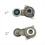 3V CR2032 CR2025 Button Cell Battery Holder Adapter Black 100 Pieces 5