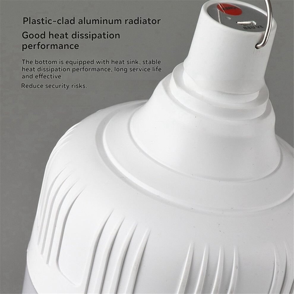 Outdoor Usb Charging Bulb Lantern Emergency Hook Camping Fishing Portable Hanging Light 4712500771965