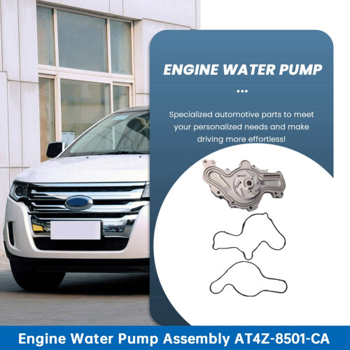 Motorvattenpumpaggregat AT4Z-8501-CA för Edge Explorer Flex 2