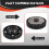 2X Emergency Flash Light  Push Button Hazard Warning Light Lock  for - 3 Series E46 61318368920 6
