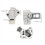 Support de Rail pour Casque de Microphone, Oreillettes Rabattables Réglables Multi-Angles, Support Fixe, Accessoires de Casque Vert 4