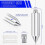 Hexagon Steel PlumbBob,2 Pcs Plumb Bobwith String 8 Ounce, 5