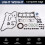 2X UHF Wireless Instruments Saxophone Microphone Wireless Receiver Transmitter 50M Range Plug and 5