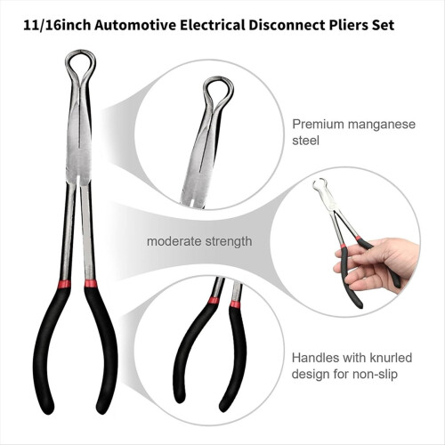 Electrical disconnect pliers Electrical disconnect pliers set 11 inch 2