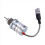 LED Display Connector 810 for Electric Bicycle Cycling Speed Meter Connect Ebike Headlight and LED Controller,Waterproof 3