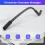 3pcs 3 Inch Concave Vacuum Cup 75mm Heavy Duty Hand Pump Suction Cup with M6 Threaded Stud 6