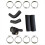2Pcs for  Jimny 2019+ Car Front  Angle Wrap Decoration Guard Cover 3
